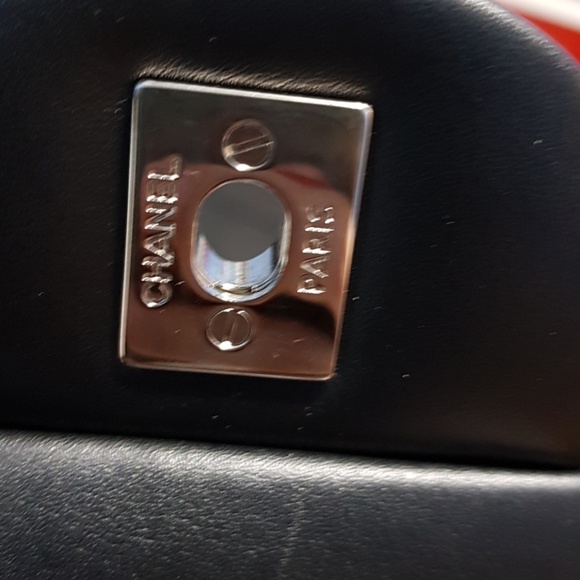 Black patent maxi double flap - Picture 4 of 8